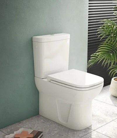 S20 Square Duvara Tam Dayalı Klozet Seti
